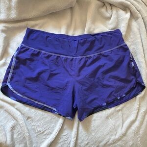 Salomon Shorts Womens Size XL Royal Purple Advanced Skin Active Dry Running